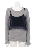 ニット×キャミビスチェSET/BEGmix