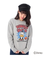 裏毛スウェット(ドナルドダック)/グレー(012)