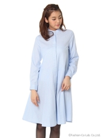 L コードレーンワンピ/サックス