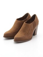 【mystic】スウェードコンビサイドゴア/BEIGE