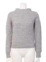 ５Ｇアゼボトルネックプルオーバー/ライトグレー