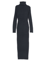 サイドスリットMAXIニットOPS/NAVY