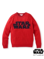 ロゴウールニット(STAR WARS)/ネイビー(093)