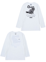 BACK CAT L/S TEE/ホワイト