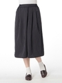 【12/10放送ヒルナンデス！紹介商品】・ストライプガウチョパンツ/Navy