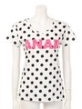 【ANAP】ロゴTシャツ無地&3パターン柄/WH