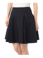 グログランフレアミニスカート/オレンジ(067)