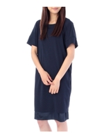 スムースレイヤードワンピース/ライトグレー(011)