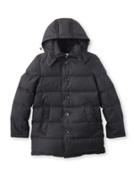 2WAYツイルダウンコート/ブラック(019)