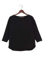 ●JOC TAC PE 7分袖 Tシャツ-ブラウス/BLACK