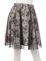 オリジナルジオメローズ柄スカート/グレー