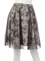 オリジナルジオメローズ柄スカート/グレー