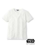 STAR WARS プリントクルーネックTシャツ/オフホワイト(003)