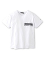ポケットオンプリントTシャツ/ホワイト(001)