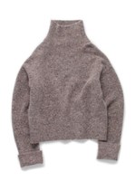 ミックスニットプルオーバー/BRW