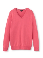 [S]Vネックニットプルオーバー/ネイビー(093)