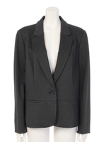 [大きいサイズ]ＭＶＳストレッチポンチジャケット/グレー