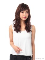 スカラップショートトップス/ピンク