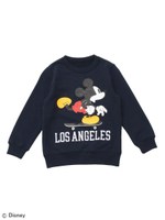 MICKEY/ CREWNECK SWEAT Los Angeles(4T〜7T)/ASH