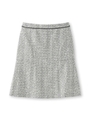 [L]ティントツィードスカート/ブラック(419)