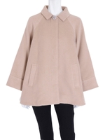 【DUO】 シャギーテントシルエットコート/キャメル