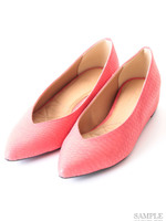 フラットシューズ/ORG