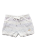 moco moco’スムーズィー’baby3ボーダーショートパンツ/BLU