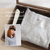 60/-フライスコットンインナーカットソー