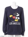 MICKEY CREWNECK SWEAT Los Angeles/ASH