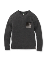 TCRポケットボーダー長袖/ナチュラル(050)