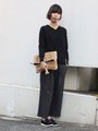 【ＷＥＢ別注】チュールレース重ねニットＶプルオーバー/杢グレー