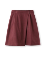 サキソニーストレッチフレアスカート/ベージュ(052)