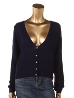 5釦ミディアムカーデ/NAVY