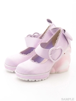 EV RabbitHeelシューズ/ラベンダー