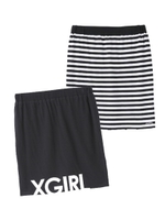 REVERSIBLE TIGHT SKIRT/アッシュ