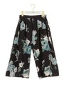 【emmi atelier】フラワーガウチョパンツ/PBEG