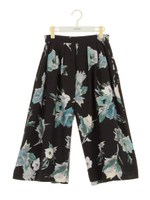 【emmi atelier】フラワーガウチョパンツ/PBEG