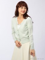 モヘアカーデ&レースBL3点set/ミント