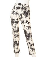 【anap mimpi】パームツリーサルエルパンツ/YEL