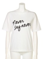 ロゴＴシャツ/WHT