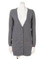 VINTAGEBTTON CARDIGAN/ワイン(070)
