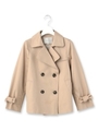 ショートトレンチコート/ベージュ(052)