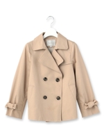 ショートトレンチコート/ベージュ(052)
