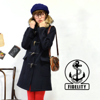 FIDELITY（フィデリティ）24oz LONG DUFFLE COAT  