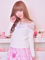 LadyレースJewel TOPS Spring♪/ブラック