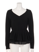 シフォンドッキングペプラムTN/オレンジ