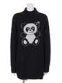 ANARCHY PEPE KNIT ONE-PIECE/PINK