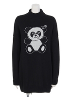 ANARCHY PEPE KNIT ONE-PIECE/PINK