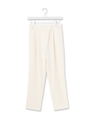 フロントタックテーパードパンツ/オフホワイト(303)