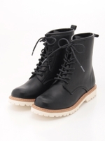 レースアップブーツ/Black